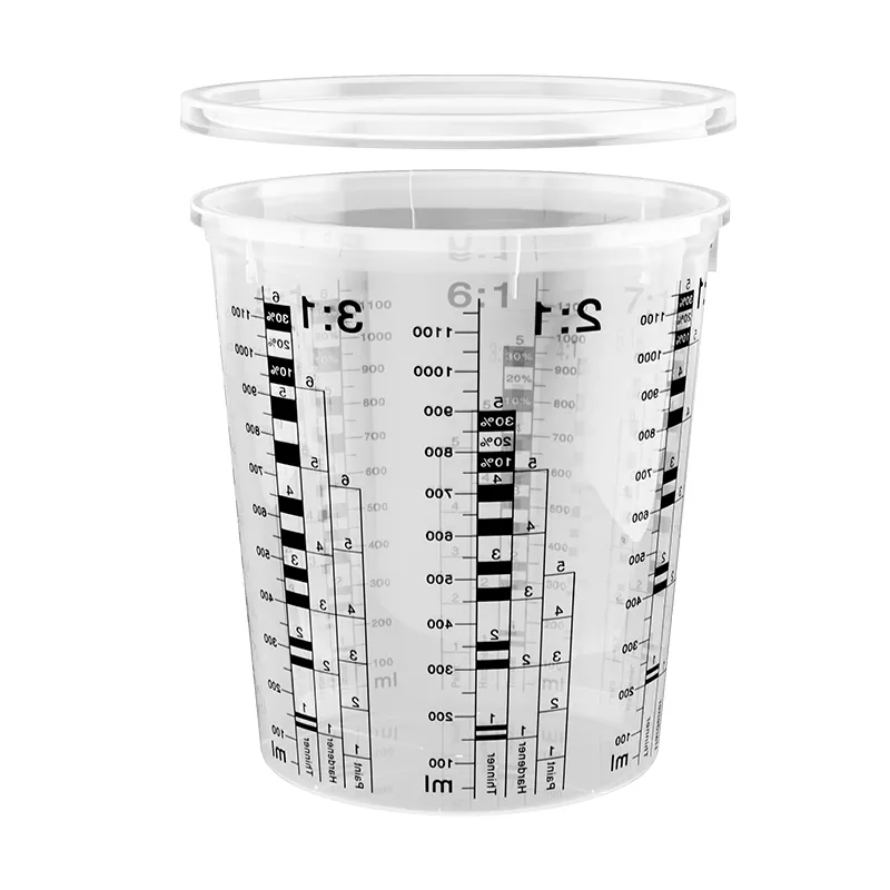 1370ml PP Automotive Paint Cup με καπάκι
